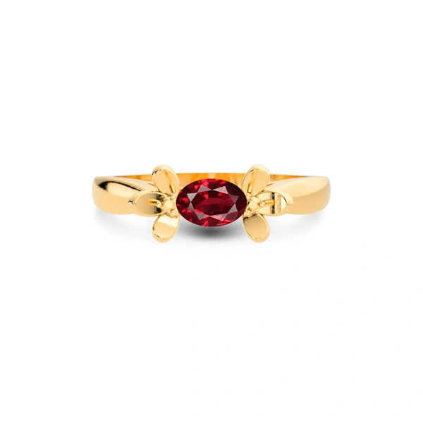 Ruby Panchdhatu Ring R12