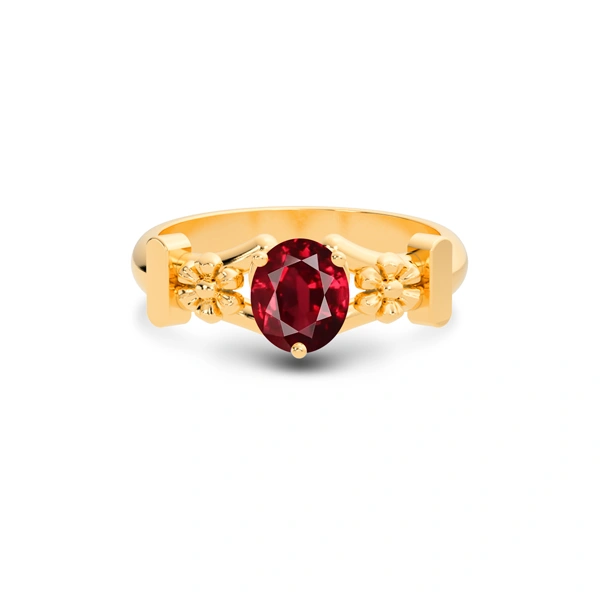 Ruby Panchdhatu Ring R18