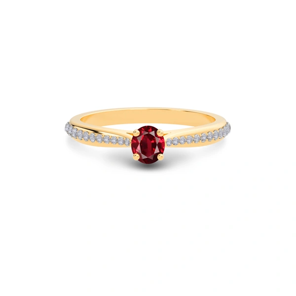 Ruby Panchdhatu Ring R25