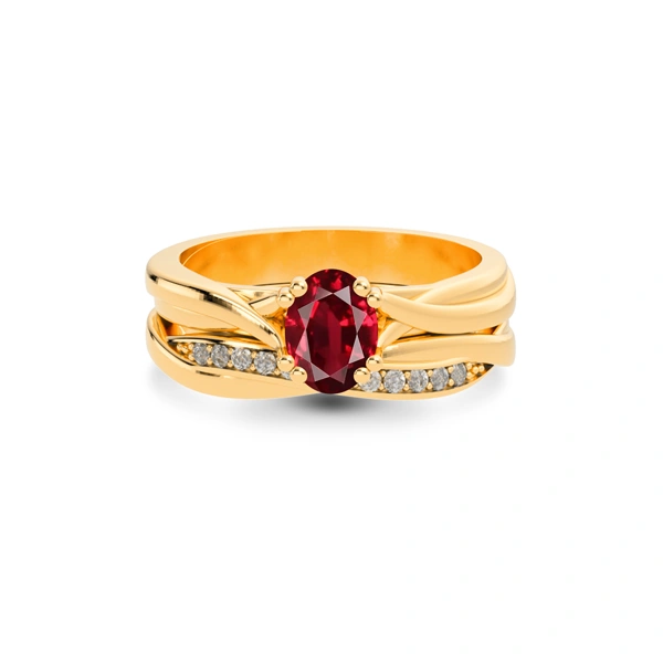 Ruby Panchdhatu Ring R27