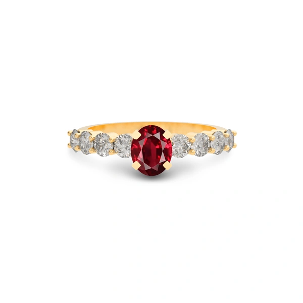 Ruby Panchdhatu Ring R29