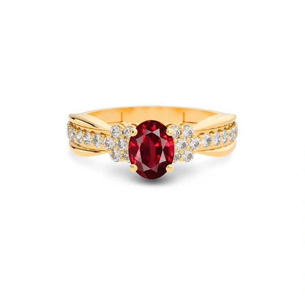 Ruby Panchdhatu Ring R31