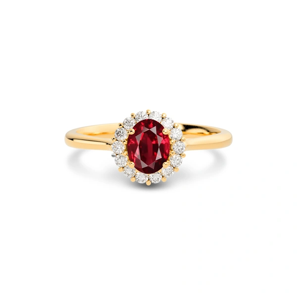 Ruby Panchdhatu Ring R35