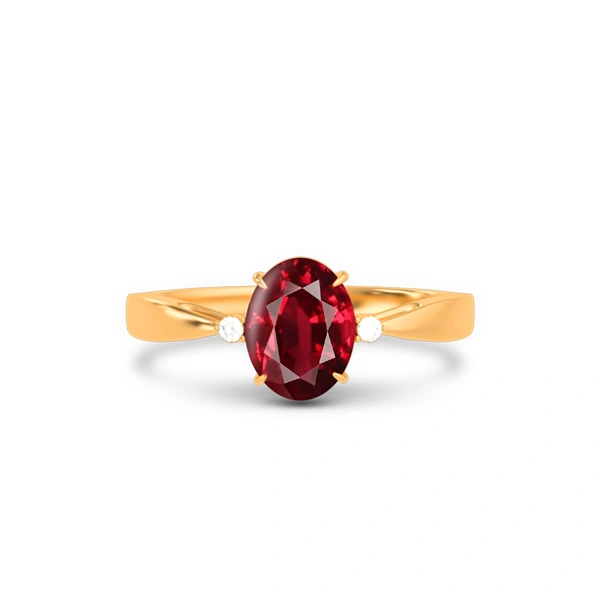 Ruby Panchdhatu Ring R42