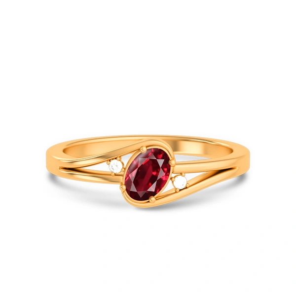 Ruby Panchdhatu Ring R44