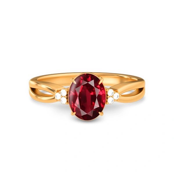 Ruby Panchdhatu Ring R46
