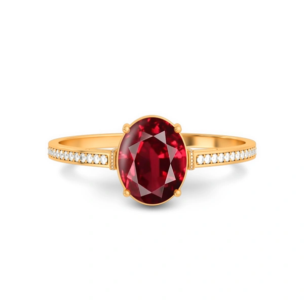 Ruby Panchdhatu Ring R50