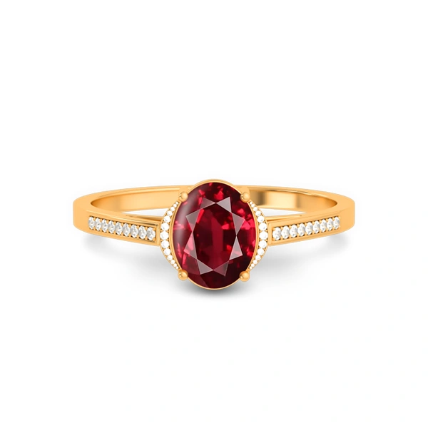 Ruby Panchdhatu Ring R53