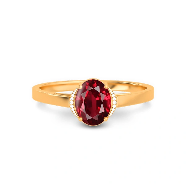 Ruby Panchdhatu Ring R54